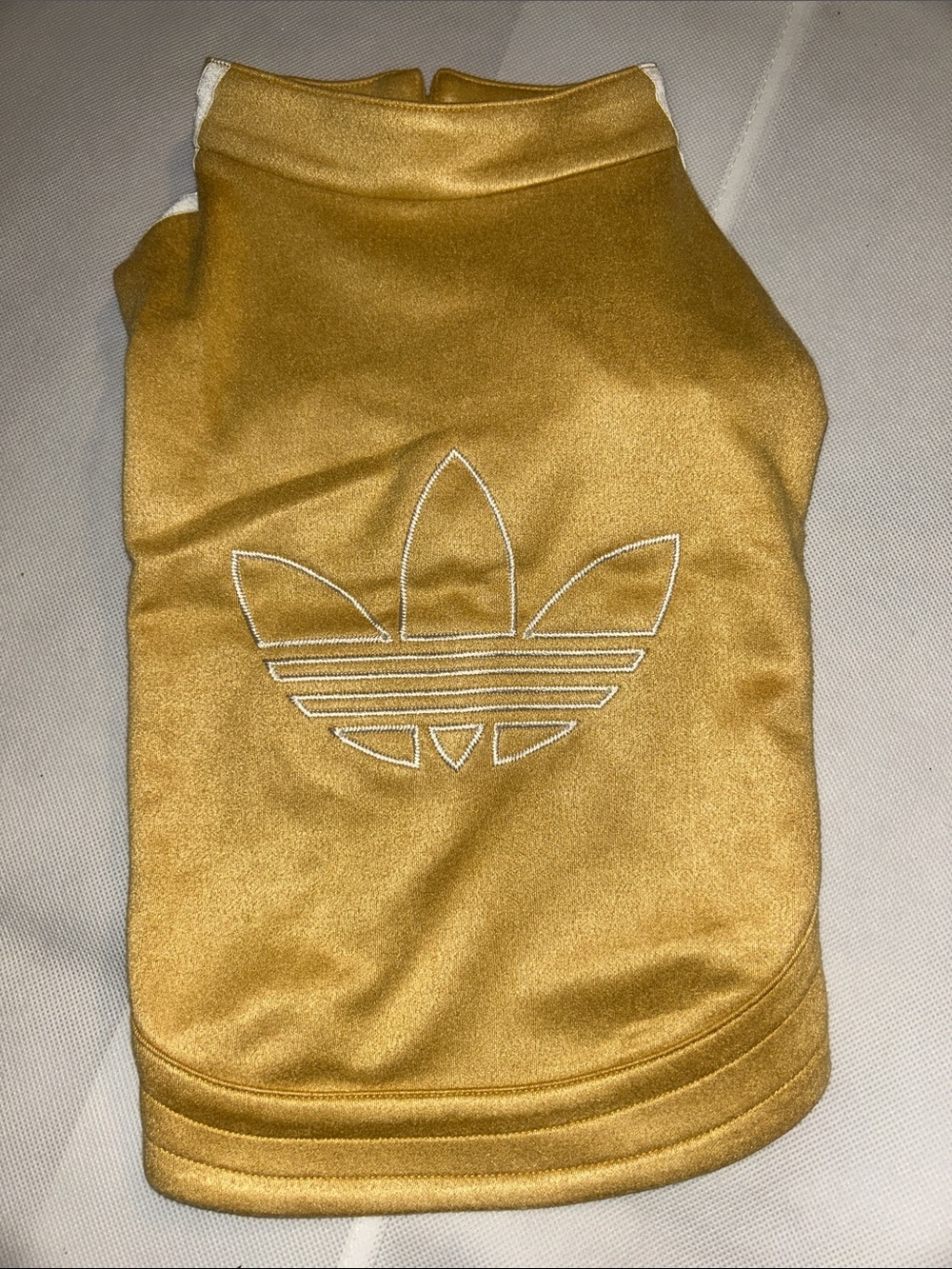 Adidas Pet CTT Chinese Style Soft Track Top Yellow Tang Style KZ4781 - Picture 6 of 9